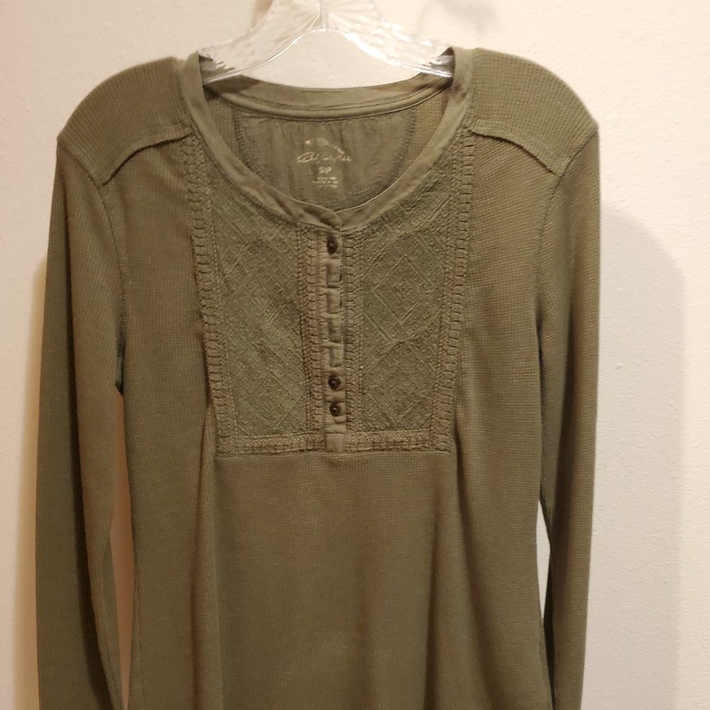 Thermal knit top